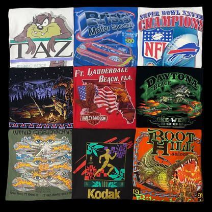 Vintage T-Shirt Box (3 Pack)
